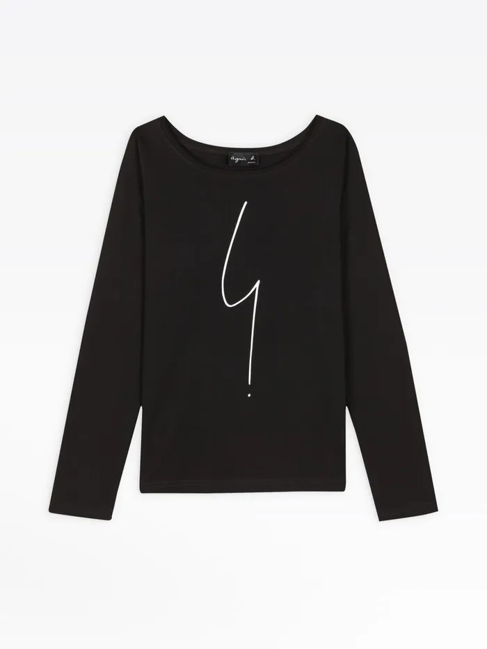 Agns B Tshirts and Tank Tops Women Black Long Sleeves Australie 034irony034 Tshirt Agns B Tshirts and Tank Tops Women Black Long Sleeves Australie 034irony034 Tshirt