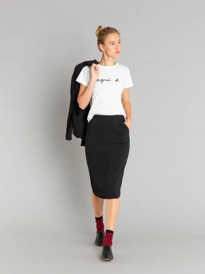 Agns B Tshirts and Tank Tops Women White Short Sleeves Brando 034agns B034 Tshirt