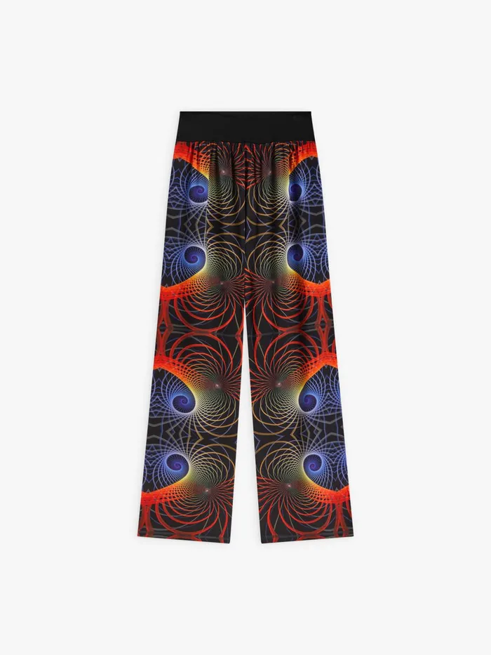Agns B Trousers and Jeans Women Viscose Print Ikon Trousers