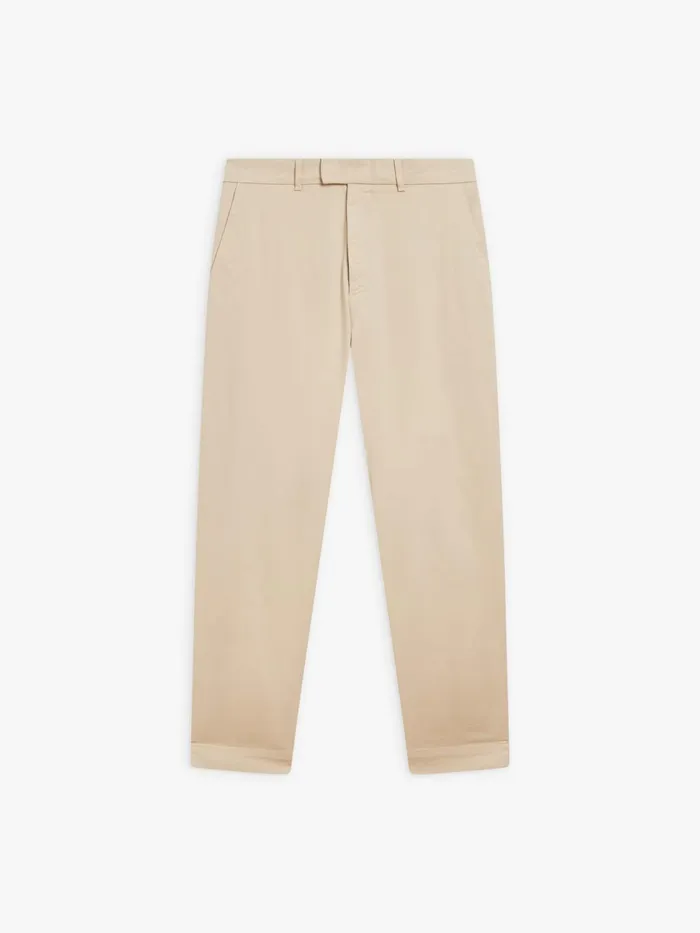 Agns B Trousers Men Beige Cotton Jami Trousers