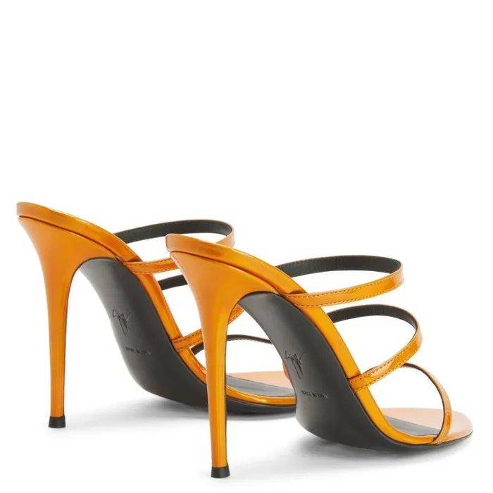 Alimha Orange Women Giuseppe Zanotti Sandals