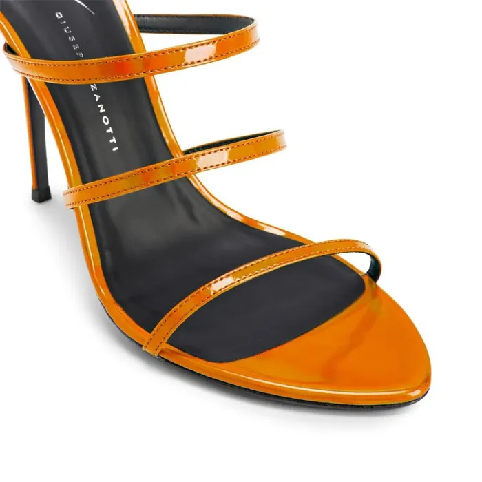 Alimha Orange Women Giuseppe Zanotti Sandals