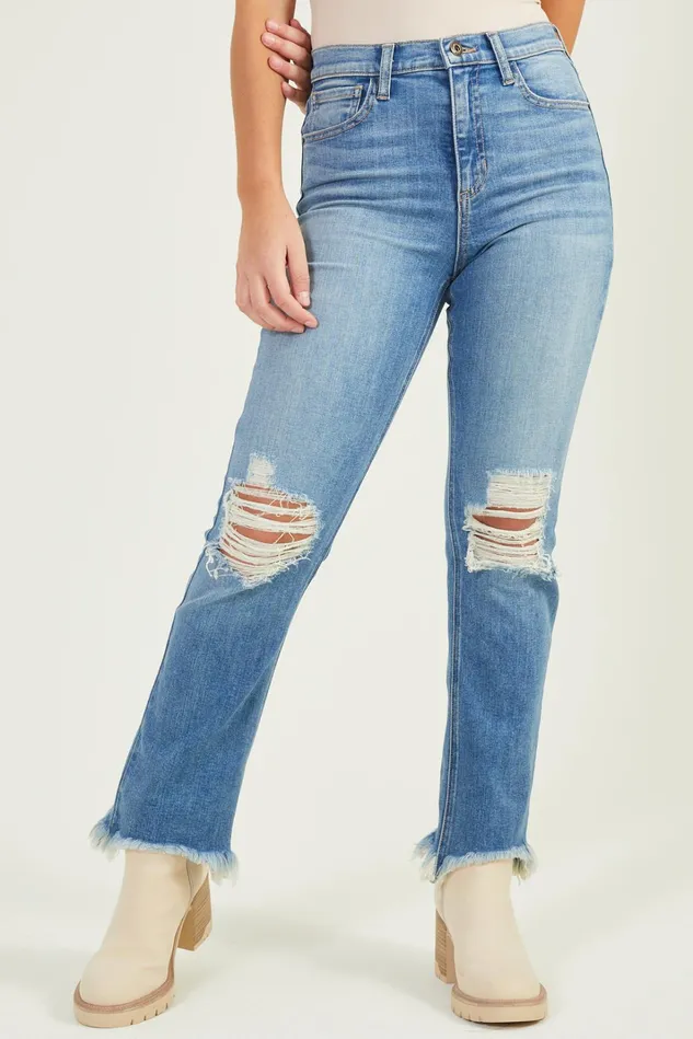 Altar039d State Ali Straight Leg Jeans Women Mid Rise Jeans