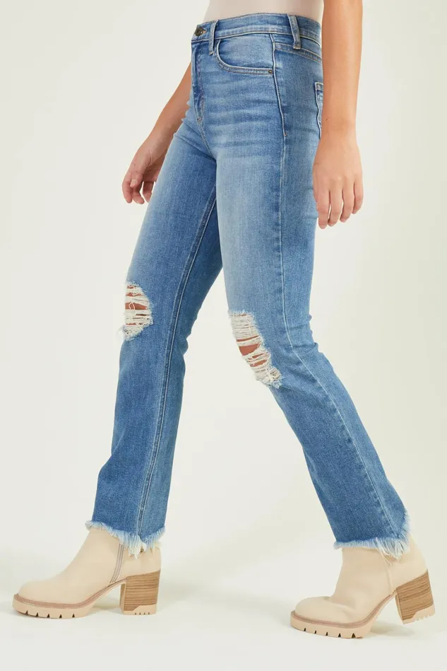Altar039d State Ali Straight Leg Jeans Women Mid Rise Jeans