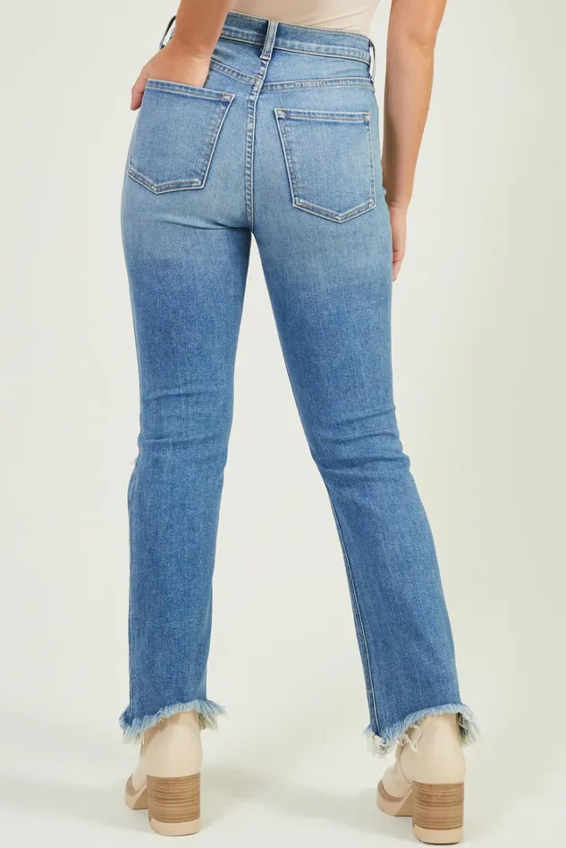 Altar039d State Ali Straight Leg Jeans Women Mid Rise Jeans