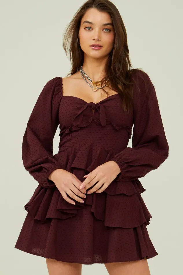 Altar039d State Amari Ruffle Dress Women Casual
