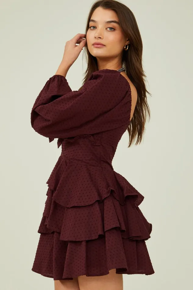 Altar039d State Amari Ruffle Dress Women Casual