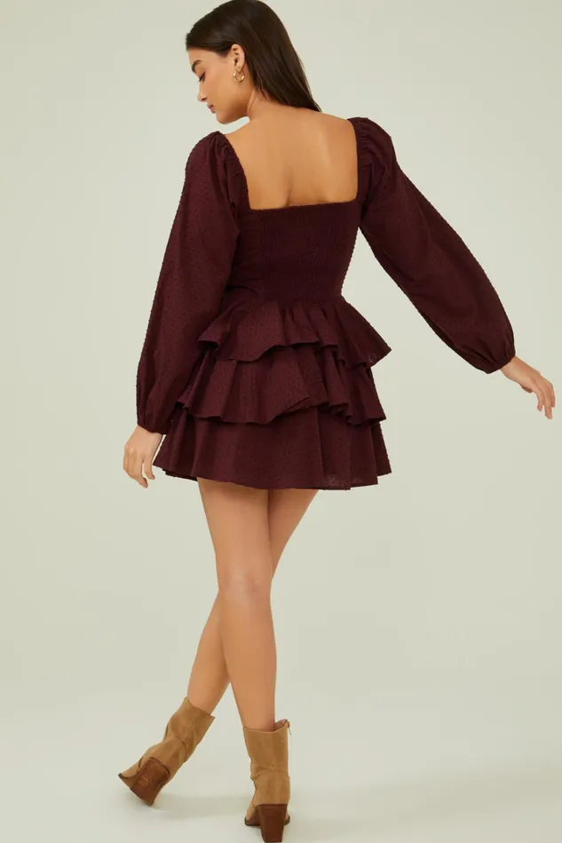 Altar039d State Amari Ruffle Dress Women Casual