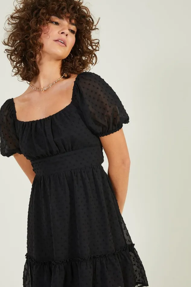 Altar039d State Aurelia Clip Dot Dress Women Mini