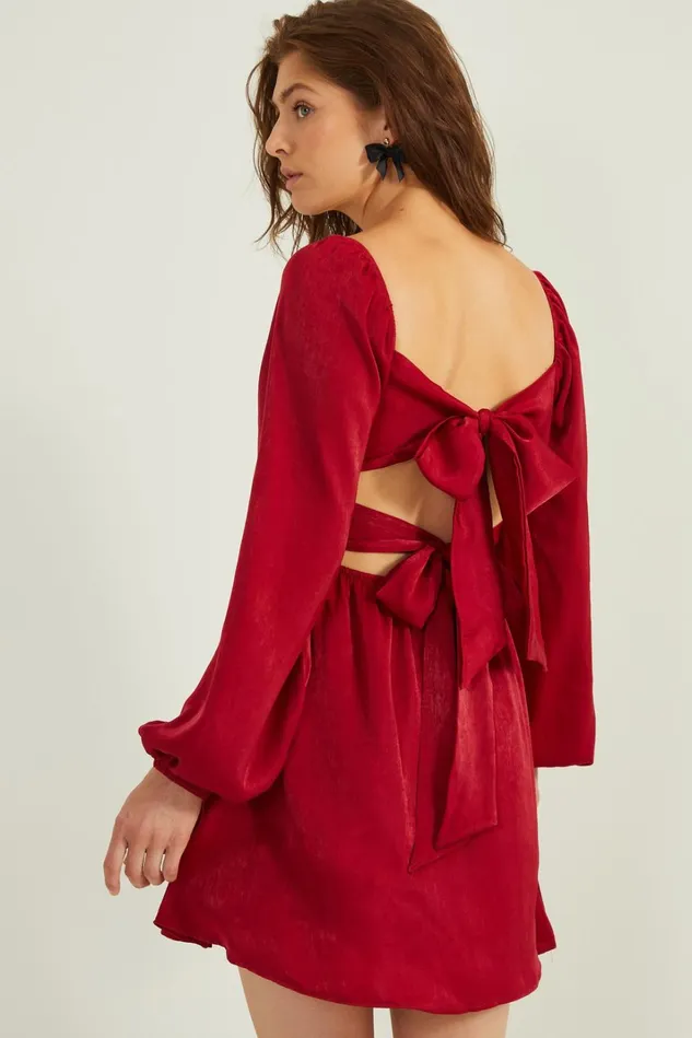 Altar039d State Blakely Satin Dress Women Casual