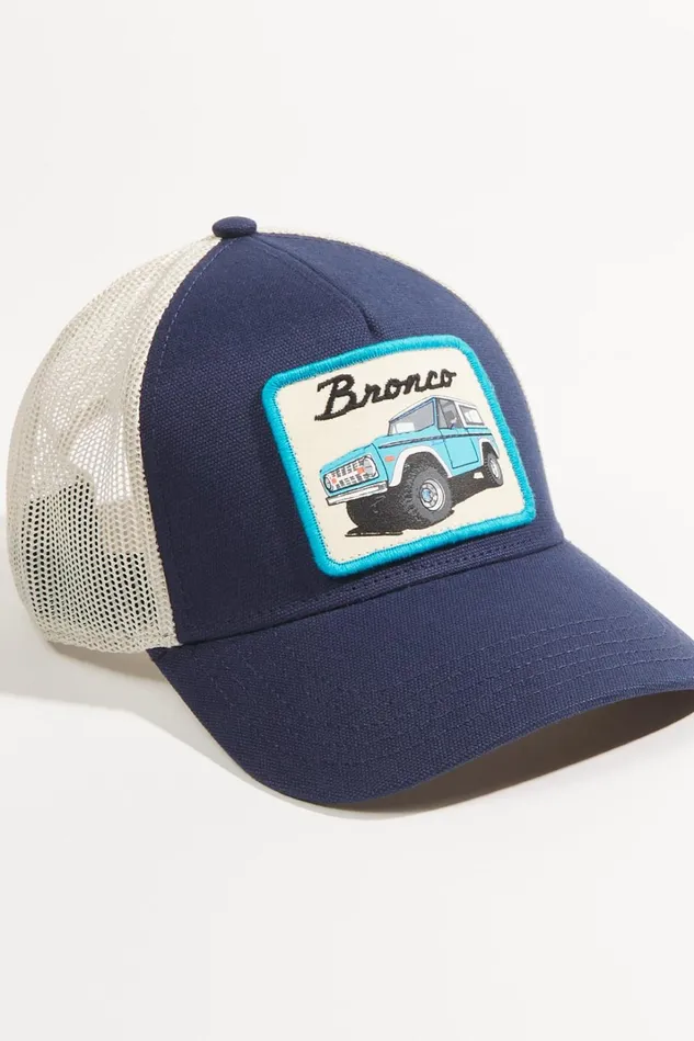 Altar039d State Bronco Stitched Patch Trucker Hat Women Hats