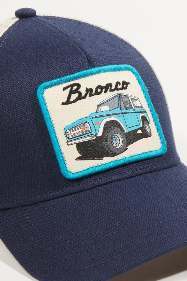 Altar039d State Bronco Stitched Patch Trucker Hat Women Hats