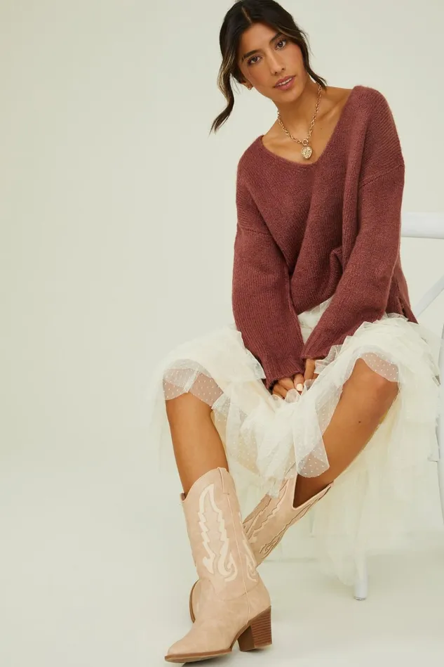 Altar039d State Corinne Tunic Sweater Women Sweaters