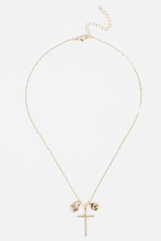 Altar039d State Dainty Cluster Charm Necklace Women Jewelry