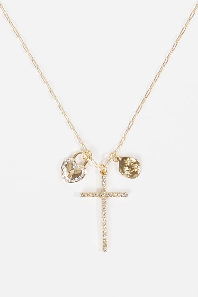 Altar039d State Dainty Cluster Charm Necklace Women Jewelry