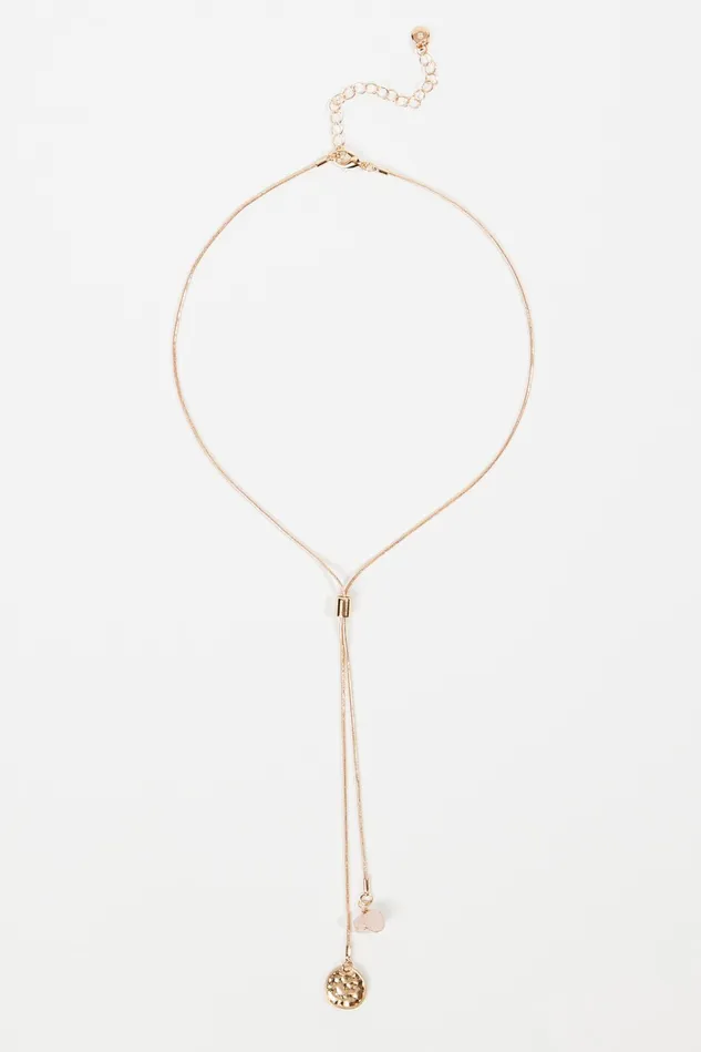 Altar039d State Dainty Stone Pendant Bolo Necklace Women Jewelry