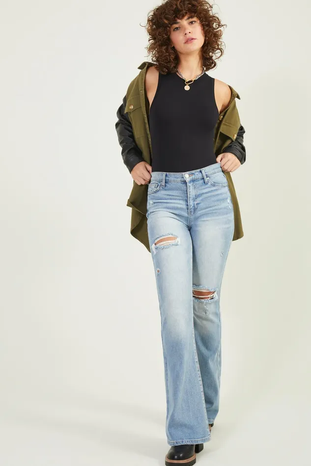 Altar039d State Galveston Flare Jeans Women High Rise Jeans