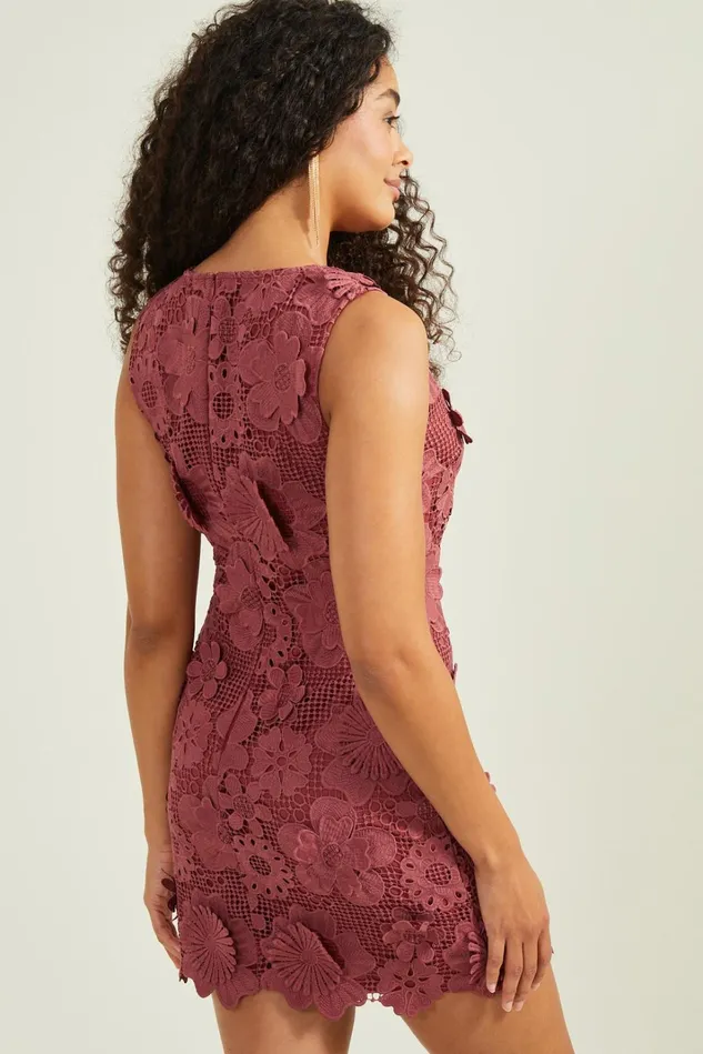 Altar039d State Ida Floral Crochet Dress Women Special Occasion
