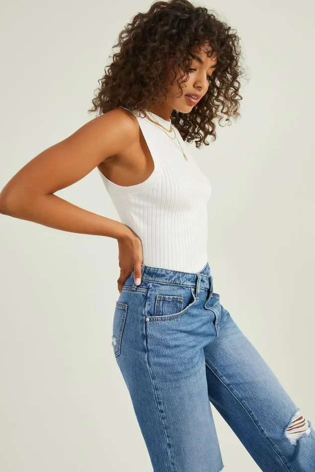Altar039d State Kristie Mock Neck Bodysuit Women Blouses