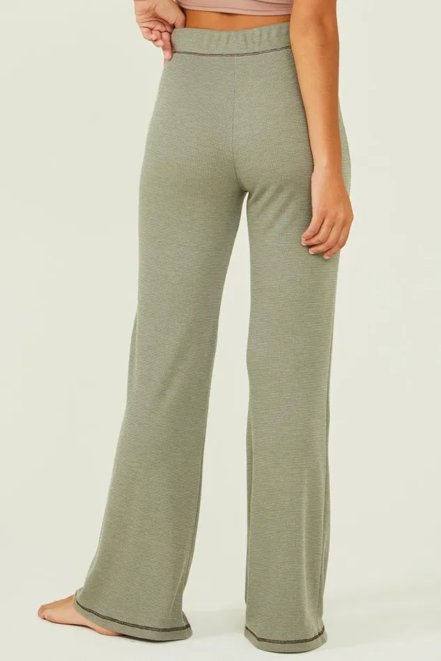Altar039d State Leigha Thermal Crossover Pants Women Matching Sets