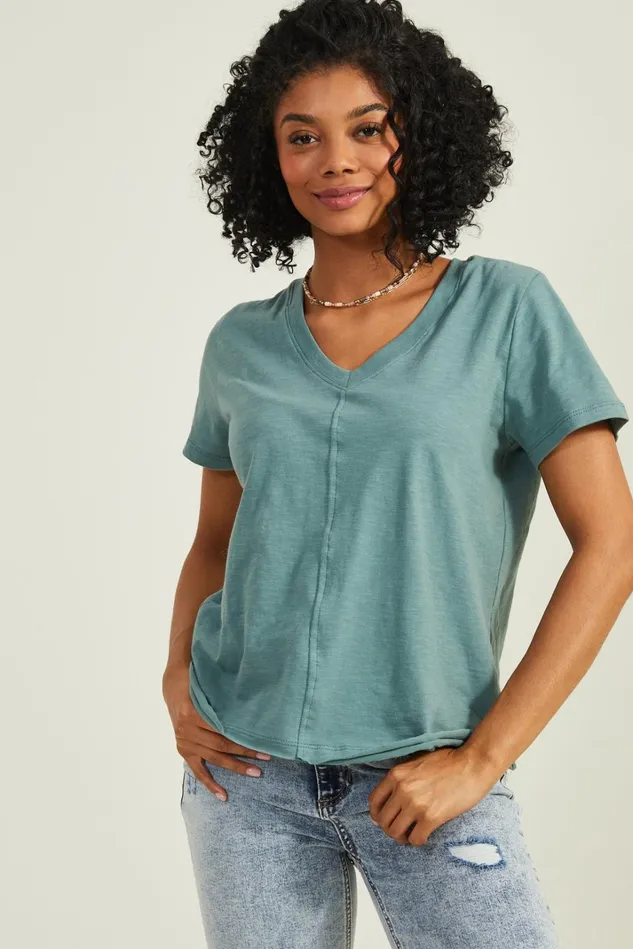 Altar039d State Libby VNeck Basic Tee Women Tees