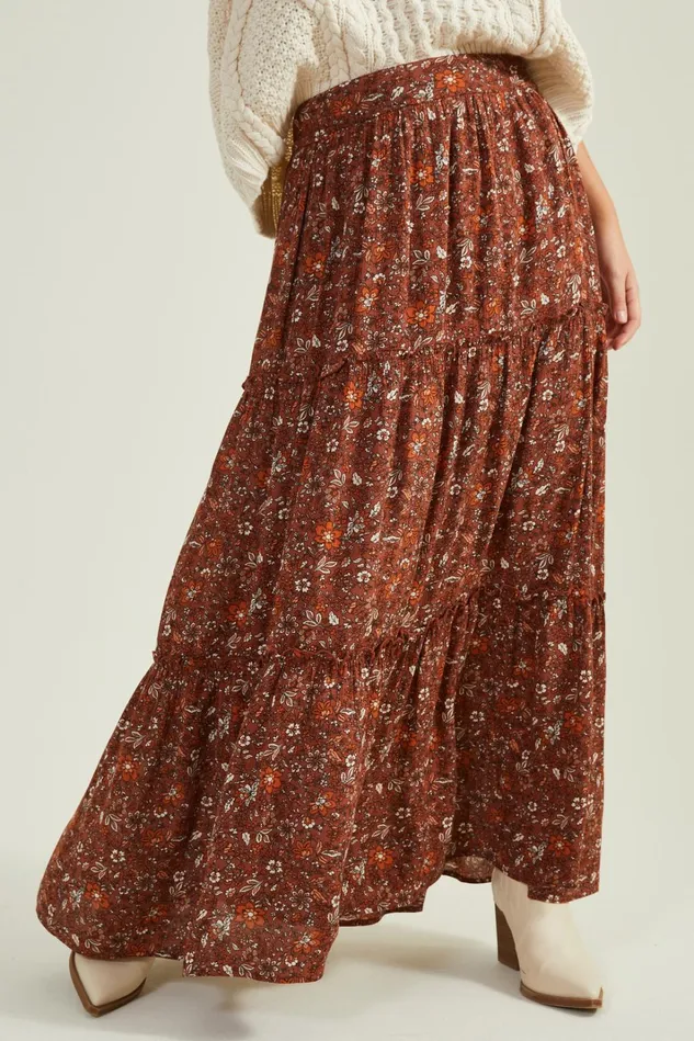 Altar039d State Mae Floral Maxi Skirt Women Skirts Skorts