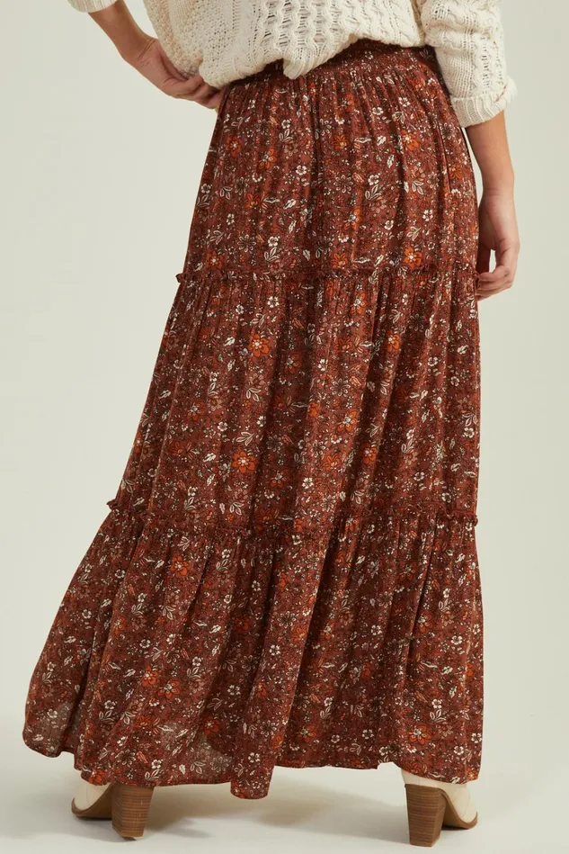 Altar039d State Mae Floral Maxi Skirt Women Skirts Skorts
