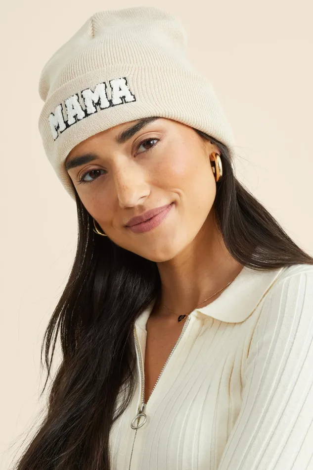 Altar039d State Mama Patch Tonal Beanie Women Hats