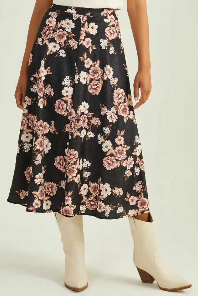 Altar039d State Marlo Midi Floral Skirt Women Skirts Skorts