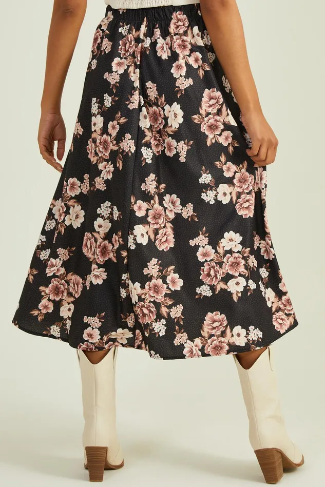 Altar039d State Marlo Midi Floral Skirt Women Skirts Skorts