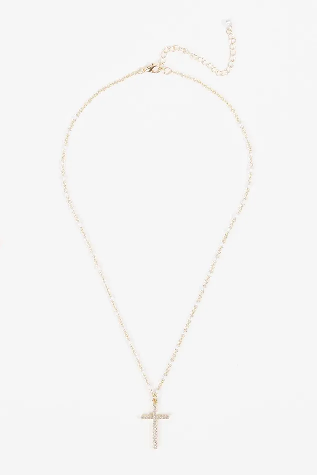 Altar039d State Painted Chain Cross Necklace Women Jewelry