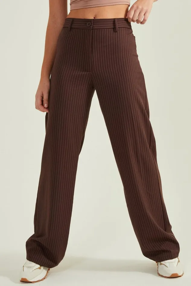 Altar039d State Pippa Pinstripe Trousers Women Matching Sets