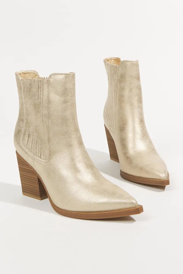 Altar039d State Prairie Stitched Heeled Booties Women Boots Booties