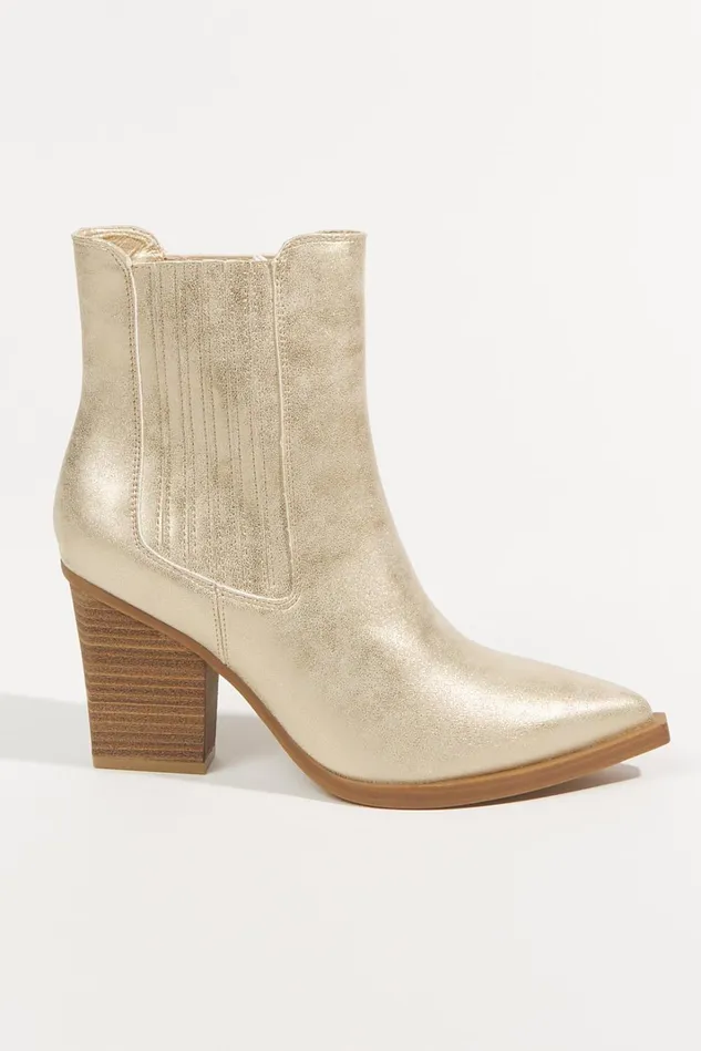 Altar039d State Prairie Stitched Heeled Booties Women Boots Booties
