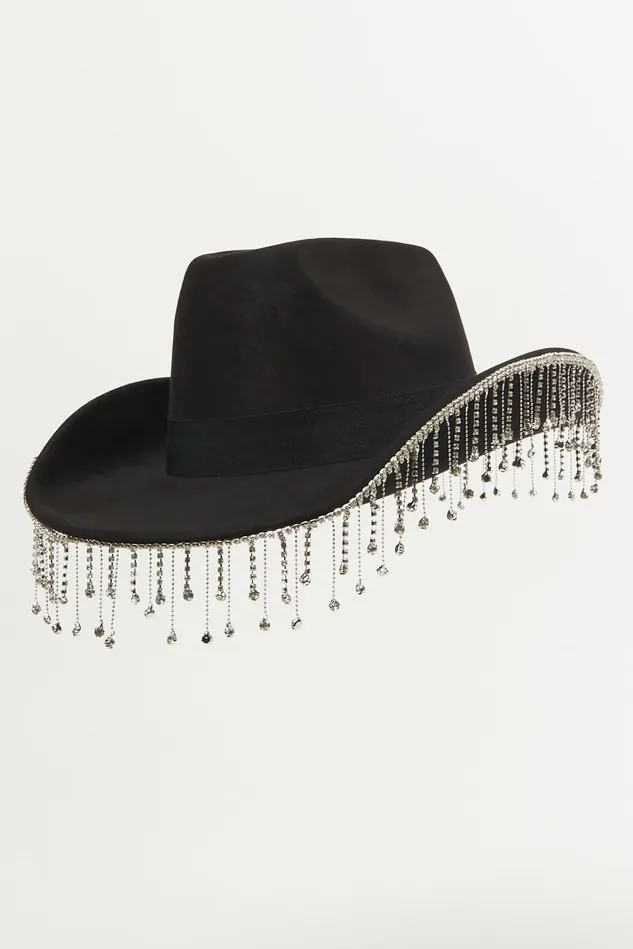 Altar039d State Rhinestone Fringe Cowboy Hat Women Hats