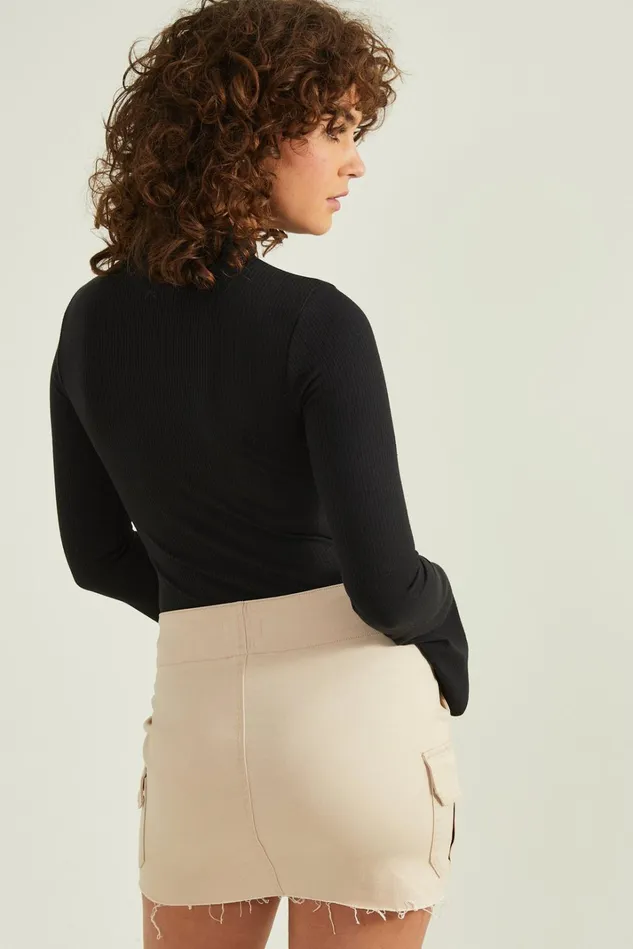 Altar039d State River Mock Neck Bodysuit Women Blouses