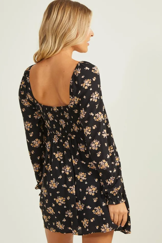 Altar039d State Sloane Floral Dress Women Mini
