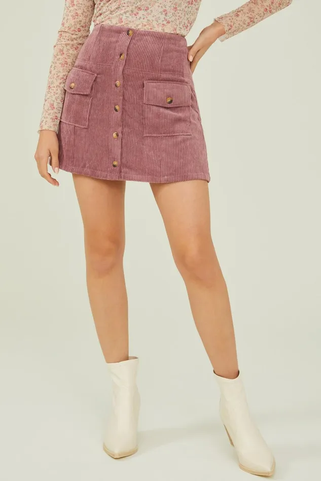 Altar039d State Tania Corduroy Skirt Women Skirts Skorts