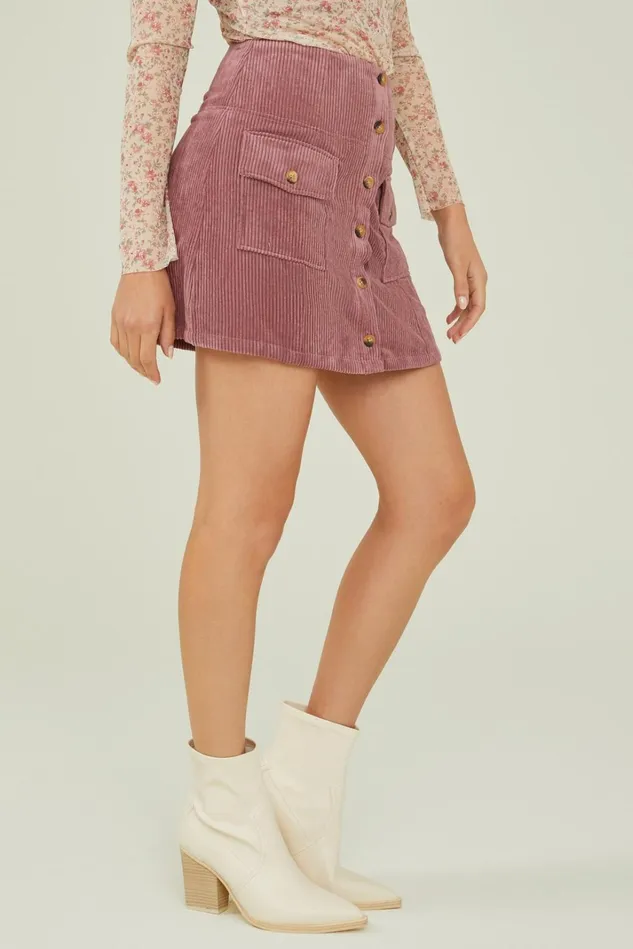Altar039d State Tania Corduroy Skirt Women Skirts Skorts