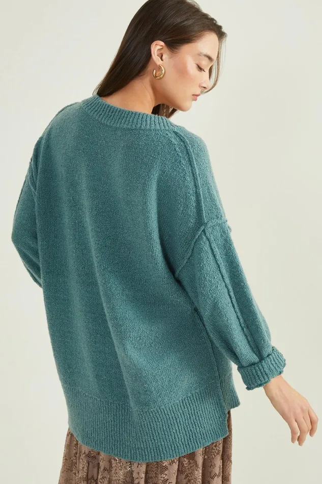 Altar039d State Tatum VNeck Tunic Sweater Women Sweaters