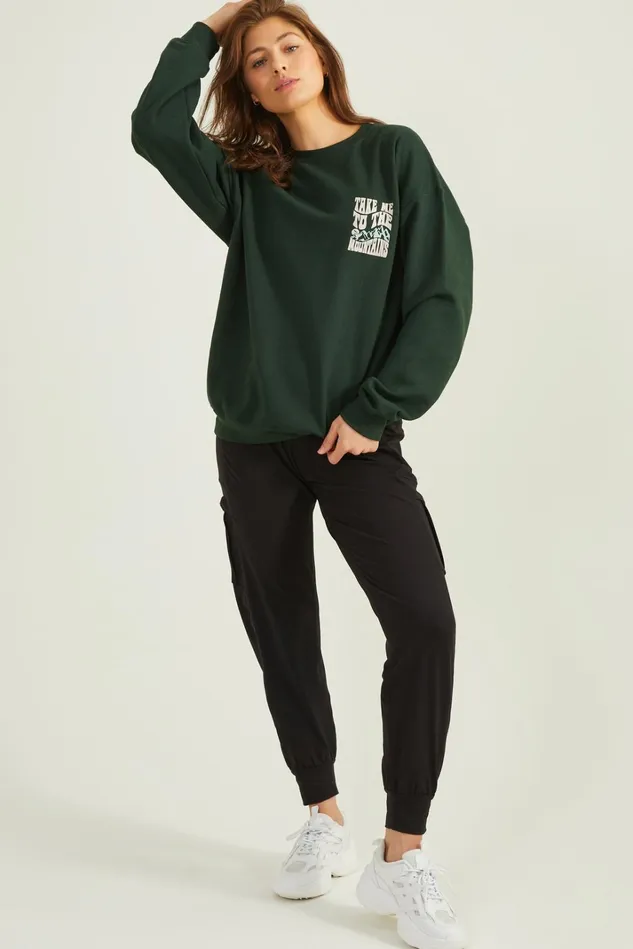 Altar039d State To The Mountains Graphic Sweatshirt Women Activewear