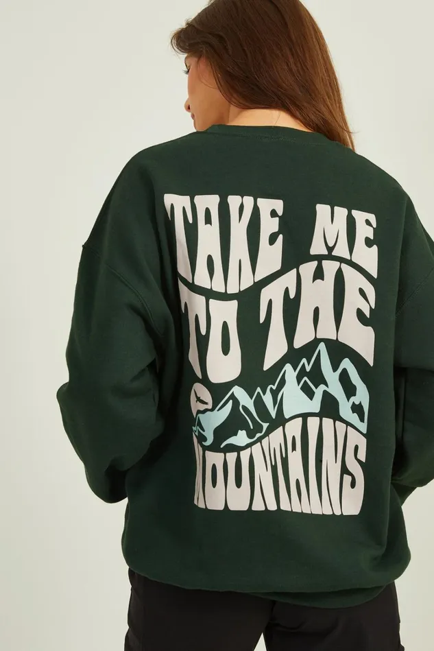 Altar039d State To The Mountains Graphic Sweatshirt Women Activewear
