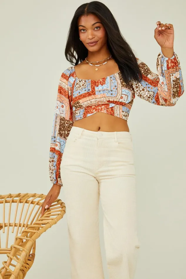 Altar039d State Willa Crossover Top Women Blouses