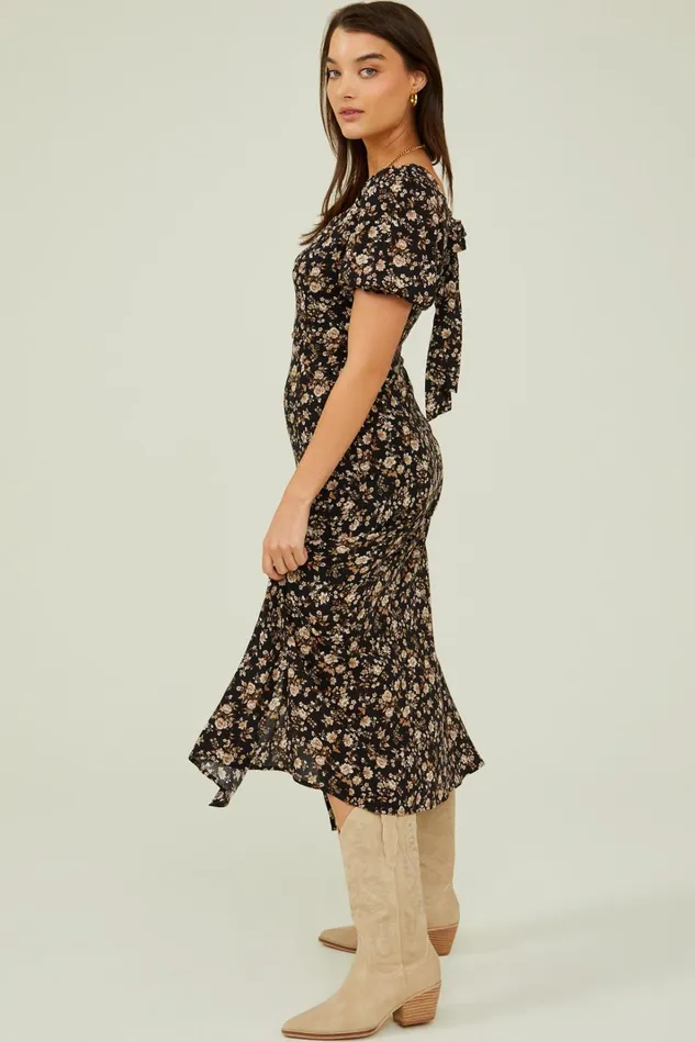 Altar039d State Willow Floral Midi Dress Women Casual