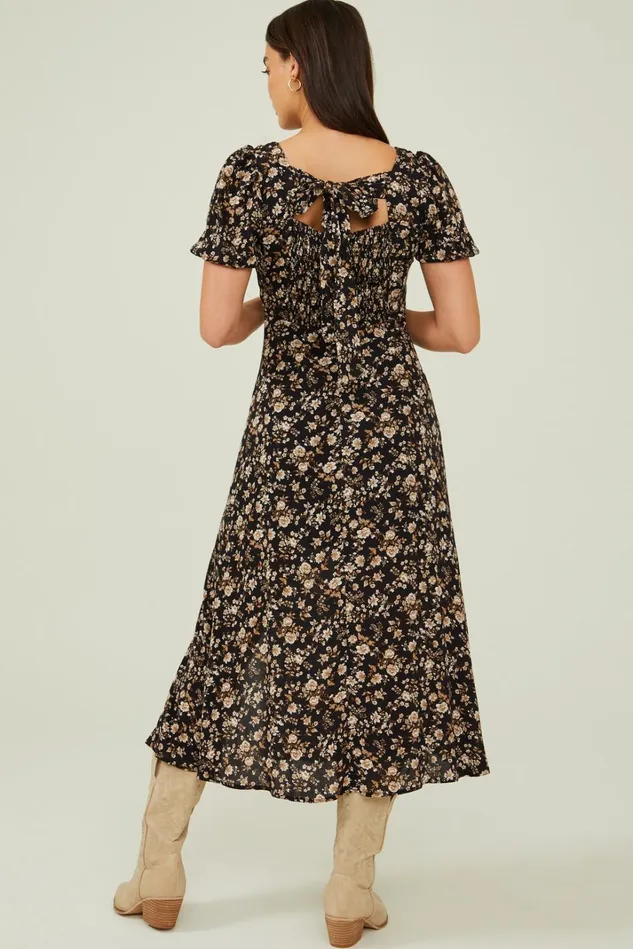 Altar039d State Willow Floral Midi Dress Women Casual