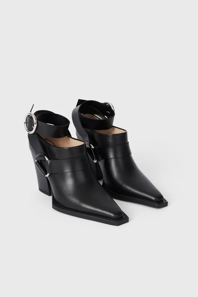 Appaloosa Ankle Boots Black Women Rodebjer Shoes