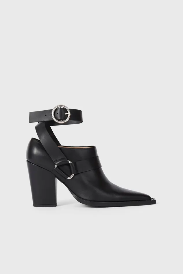 Appaloosa Ankle Boots Black Women Rodebjer Shoes
