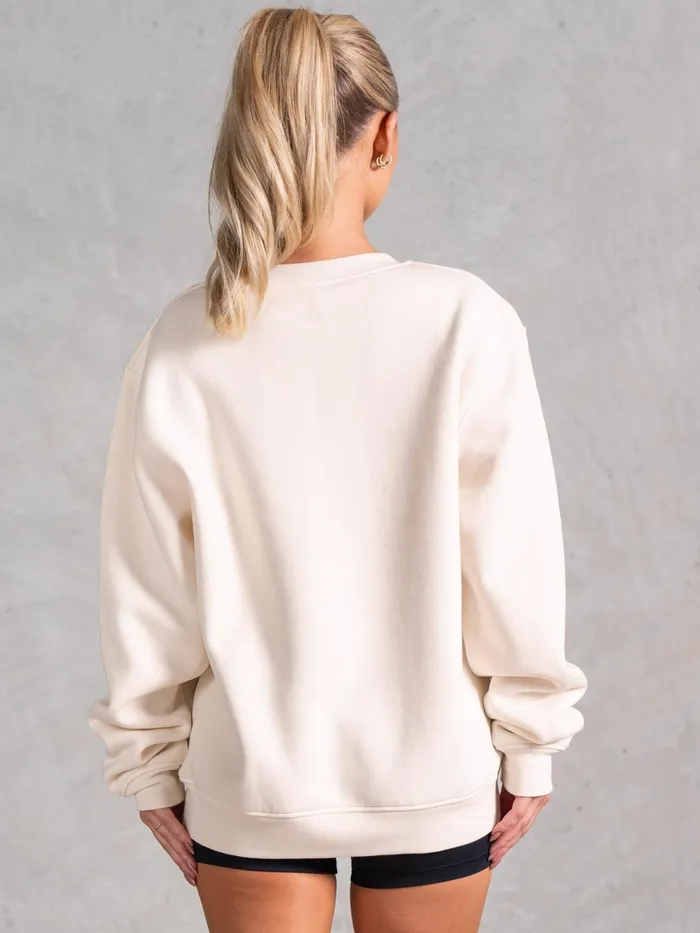 Athletica Sweater 8211 Vanilla Women Ryderwear Tops