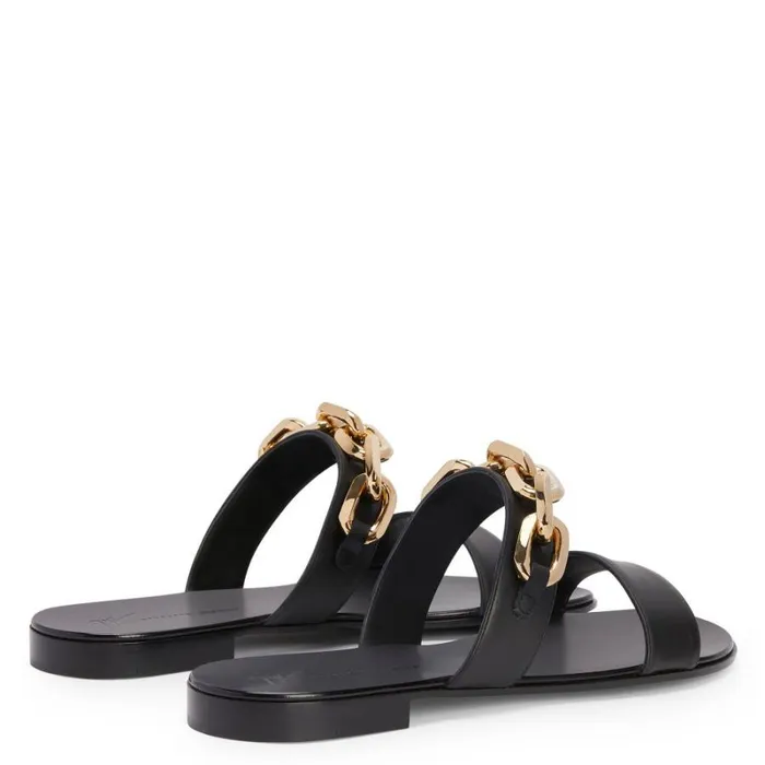 Aubert Chain Black Men Giuseppe Zanotti Shoes