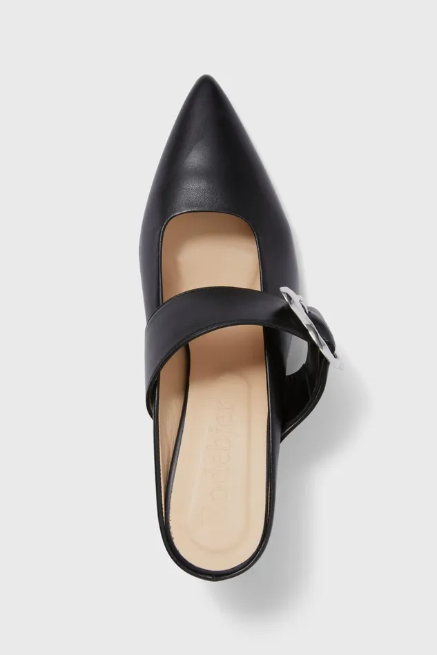 Aurora Coral Pumps Black Women Rodebjer Shoes